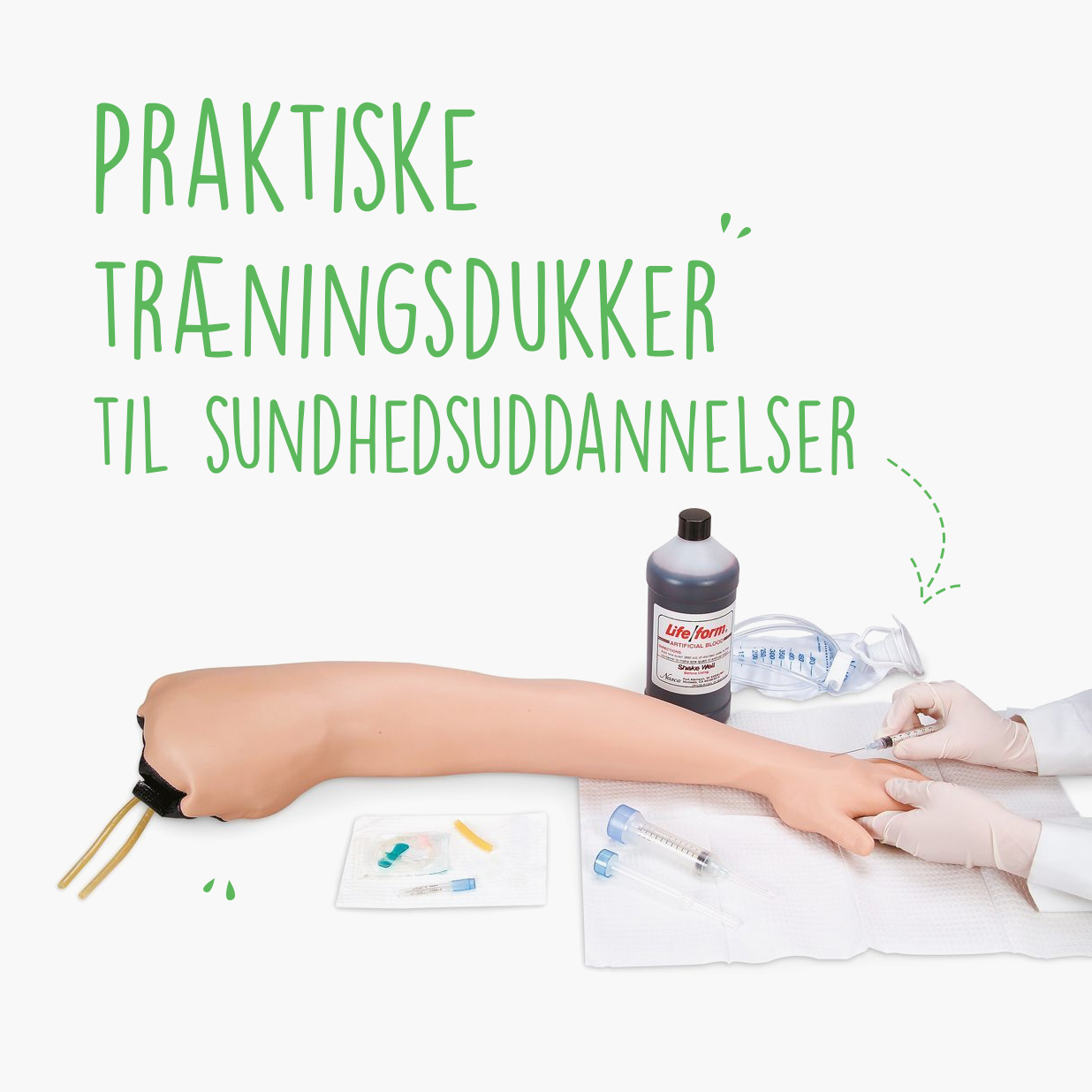 praktiska träningsdockor